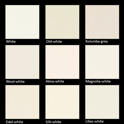 Shades of white